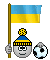 02 Flaggenkunterbunt 018 Smiley – Fussball